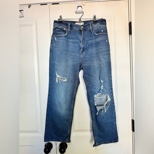 Abercrombie & Fitch Ultra High Rise Denim